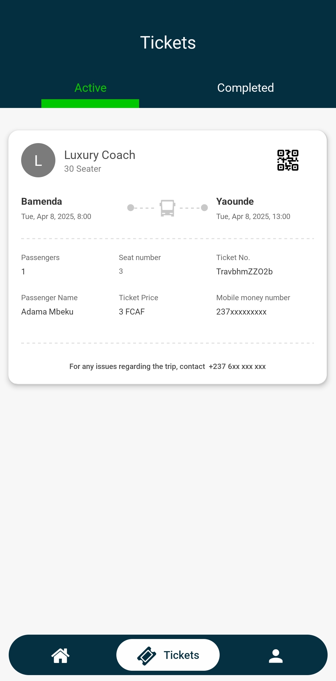 Digital Tickets